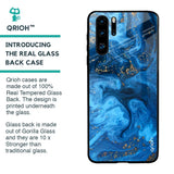 Gold Sprinkle Glass case for Huawei P30 Pro