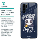 Struggling Panda Glass Case for Huawei P30 Pro