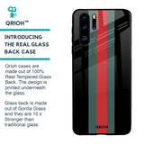 Vertical Stripes Glass Case for Huawei P30 Pro