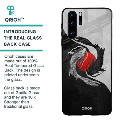Japanese Art Glass Case for Huawei P30 Pro