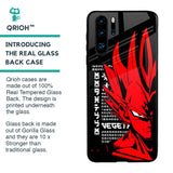 Red Vegeta Glass Case for Huawei P30 Pro