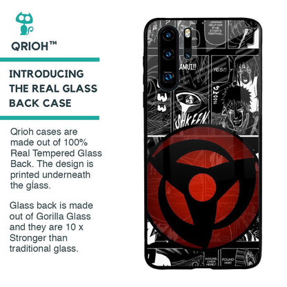 Sharingan Glass Case for Huawei P30 Pro
