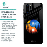 Yin Yang Balance Glass Case for Huawei P30 Pro