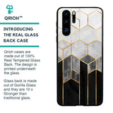 Tricolor Pattern Glass Case for Huawei P30 Pro