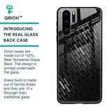 Dark Abstract Pattern Glass Case For Huawei P30 Pro