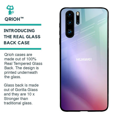 Abstract Holographic Glass Case for Huawei P30 Pro
