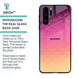 Geometric Pink Diamond Glass Case for Huawei P30 Pro