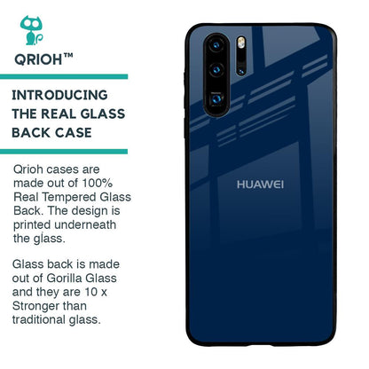 Royal Navy Glass Case for Huawei P30 Pro