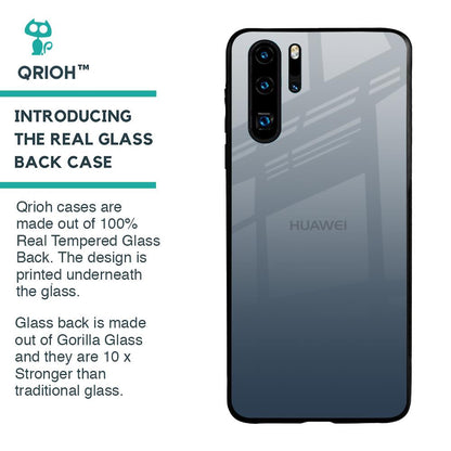 Smokey Grey Color Glass Case For Huawei P30 Pro