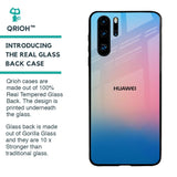 Blue & Pink Ombre Glass case for Huawei P30 Pro