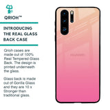 Pastel Pink Gradient Glass Case For Huawei P30 Pro