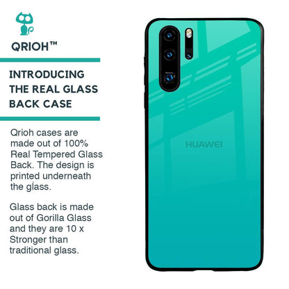 Cuba Blue Glass Case For Huawei P30 Pro