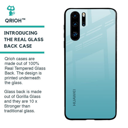 Arctic Blue Glass Case For Huawei P30 Pro