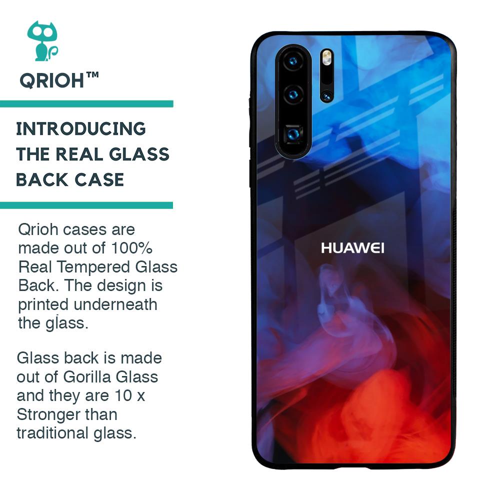 Dim Smoke Glass Case for Huawei P30 Pro