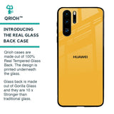 Fluorescent Yellow Glass case for Huawei P30 Pro