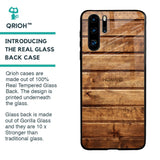 Wooden Planks Glass Case for Huawei P30 Pro