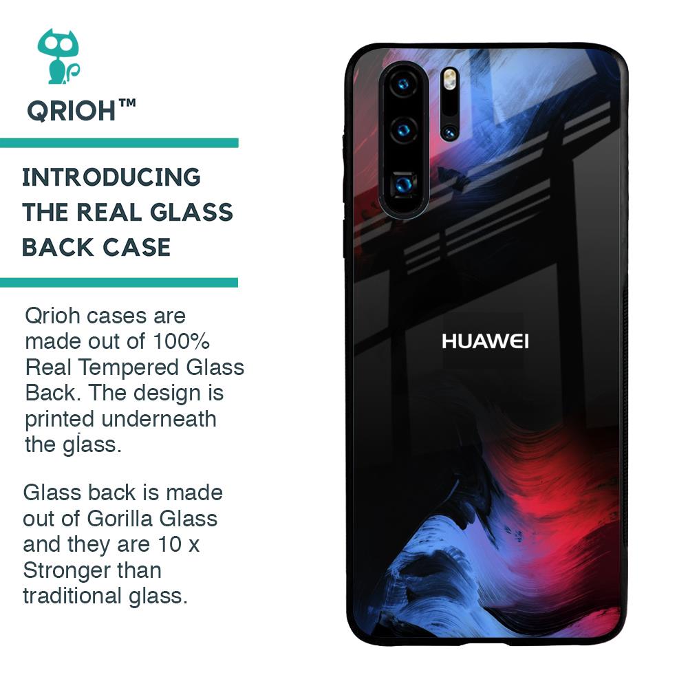 Fine Art Wave Glass Case for Huawei P30 Pro