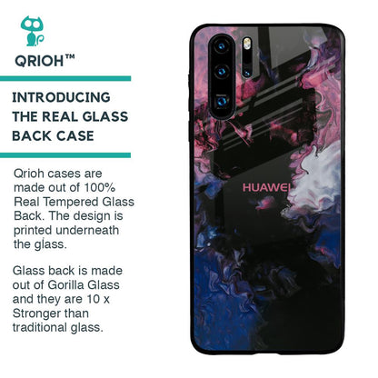 Smudge Brush Glass case for Huawei P30 Pro