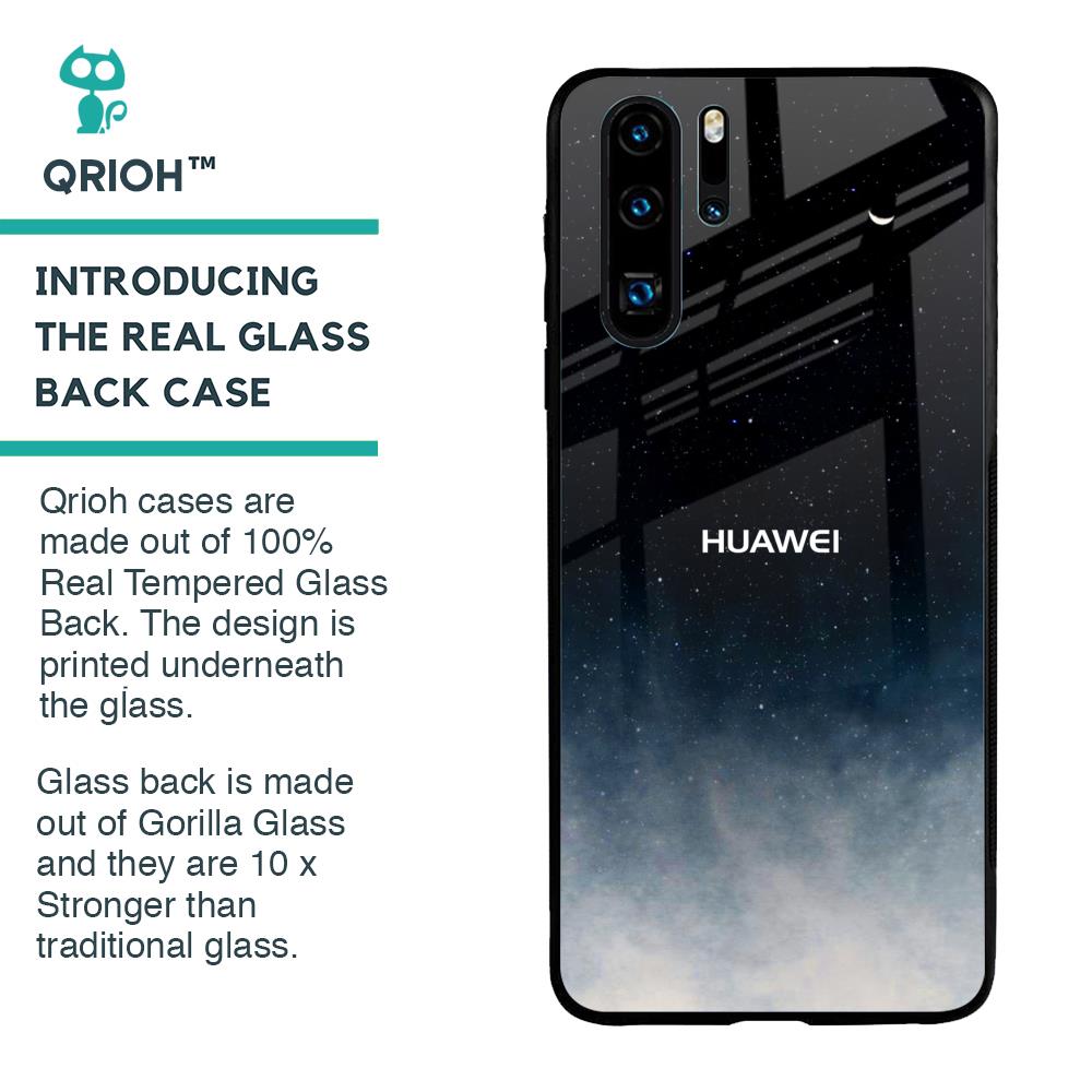 Aesthetic Sky Glass Case for Huawei P30 Pro
