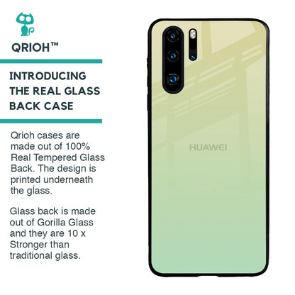 Mint Green Gradient Glass Case for Huawei P30 Pro