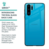 Blue Aqua Glass Case for Huawei P30 Pro