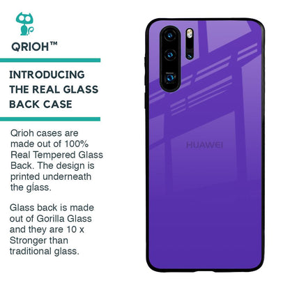 Amethyst Purple Glass Case for Huawei P30 Pro