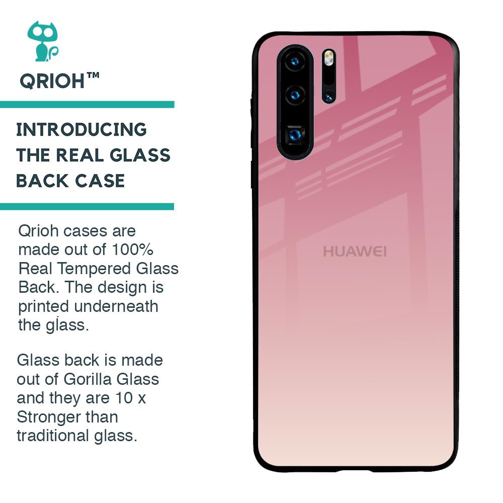 Blooming Pink Glass Case for Huawei P30 Pro