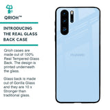 Pastel Sky Blue Glass Case for Huawei P30 Pro