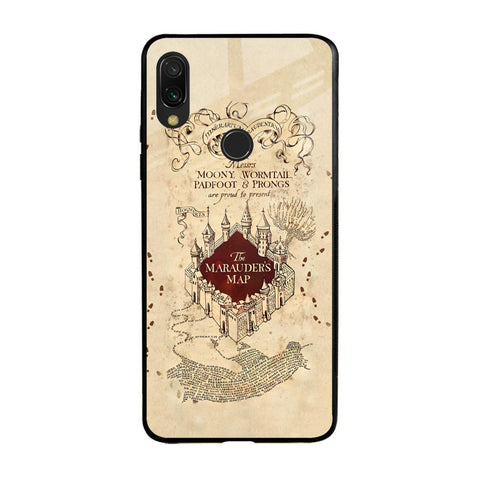 Magical Map Xiaomi Redmi Note 7 Pro Glass Back Cover Online