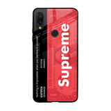 Supreme Ticket Xiaomi Redmi Note 7 Pro Glass Back Cover Online