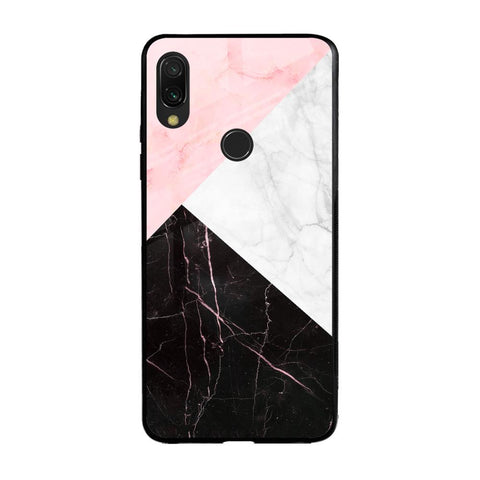 Marble Collage Art Xiaomi Redmi Note 7 Pro Glass Back Cover Online