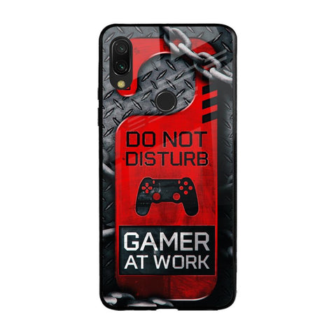 Do No Disturb Xiaomi Redmi Note 7 Pro Glass Back Cover Online