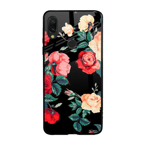 Floral Bunch Xiaomi Redmi Note 7 Pro Glass Back Cover Online