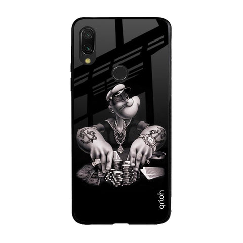 Gambling Problem Xiaomi Redmi Note 7 Pro Glass Back Cover Online