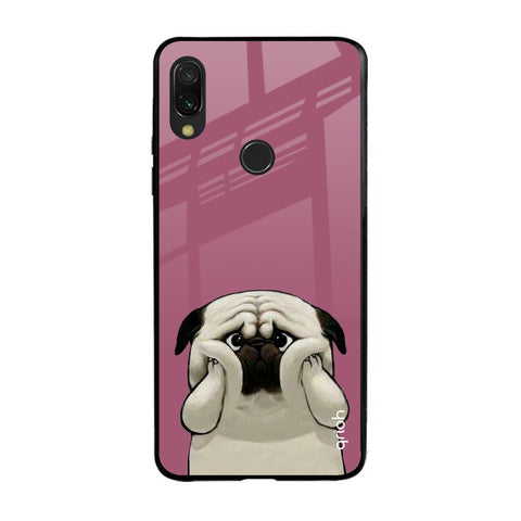 Funny Pug Face Xiaomi Redmi Note 7 Pro Glass Back Cover Online