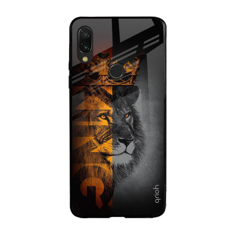 King Of Forest Xiaomi Redmi Note 7 Pro Glass Back Cover Online
