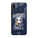 Struggling Panda Xiaomi Redmi Note 7 Pro Glass Back Cover Online