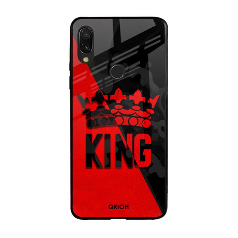 I Am A King Xiaomi Redmi Note 7 Pro Glass Back Cover Online