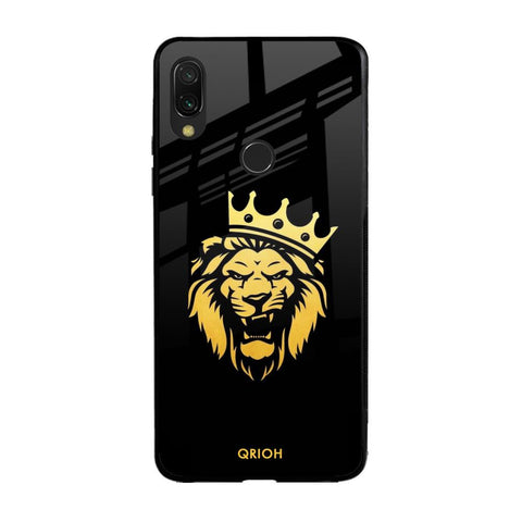 Lion The King Xiaomi Redmi Note 7 Pro Glass Back Cover Online