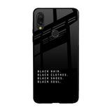 Black Soul Xiaomi Redmi Note 7 Pro Glass Back Cover Online