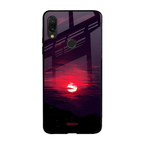 Morning Red Sky Xiaomi Redmi Note 7 Pro Glass Cases & Covers Online