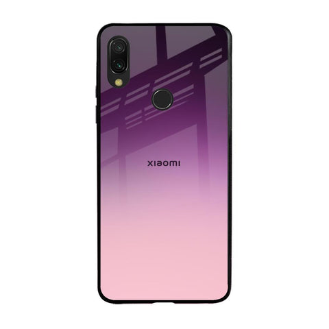 Purple Gradient Xiaomi Redmi Note 7 Pro Glass Back Cover Online