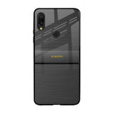 Grey Metallic Glass Xiaomi Redmi Note 7 Pro Glass Back Cover Online