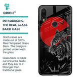 Red Moon Tiger Glass Case for Xiaomi Redmi Note 7 Pro