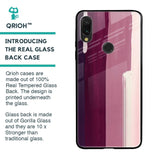 Brush Stroke Art Glass Case for Xiaomi Redmi Note 7 Pro