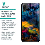 Multicolor Oil Painting Glass Case for Xiaomi Redmi Note 7 Pro