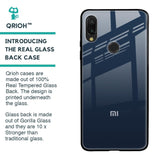 Overshadow Blue Glass Case For Xiaomi Redmi Note 7 Pro