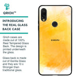 Rustic Orange Glass Case for Xiaomi Redmi Note 7 Pro