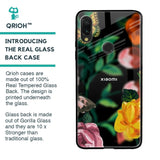 Flowers & Butterfly Glass Case for Xiaomi Redmi Note 7 Pro