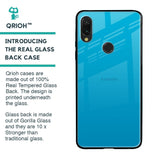 Blue Aqua Glass Case for Xiaomi Redmi Note 7 Pro